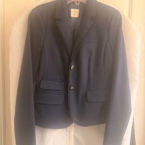 GAP Women's Navy Blazer with Notch Lapel